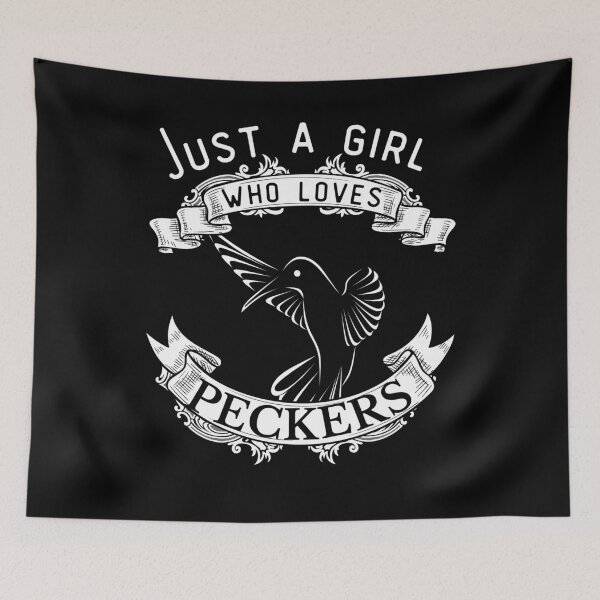Item preview, Just a girl who loves peckers - funny designed and sold by narilex.