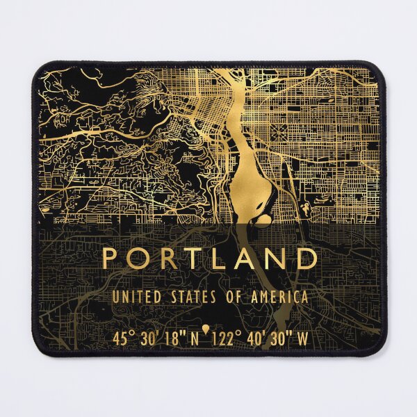 Item preview, PORTLAND MAP USA designed and sold by hatimelhag.