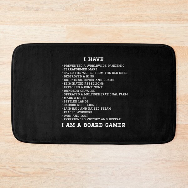 Item preview, I Have I Am A Board Gamer Board Game List Long Sleeve designed and sold by fried1982.