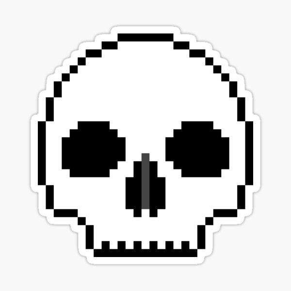 De Pixel Stickers Redbubble - 8 bit old roblox logo pixel art maker