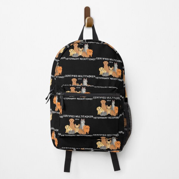 Item preview, Funny Veterinary Job Vet Receptionist Multitasker design designed and sold by jakehughes2015.