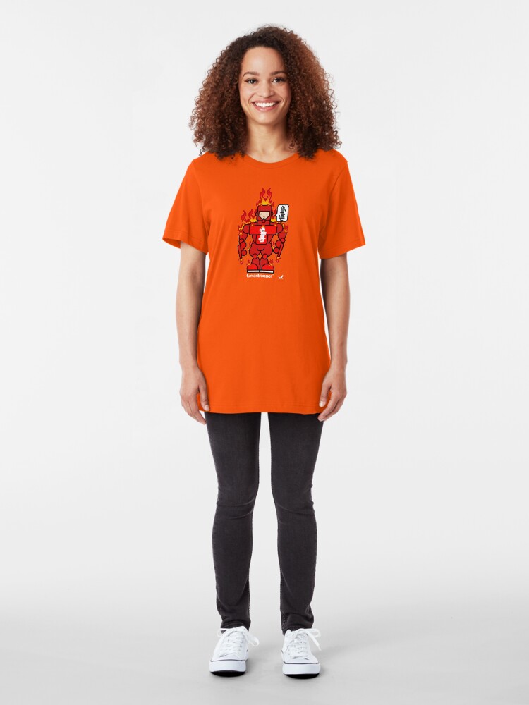 Alternate view of AFR Superheroes #09 - Fumaritrooper Slim Fit T-Shirt