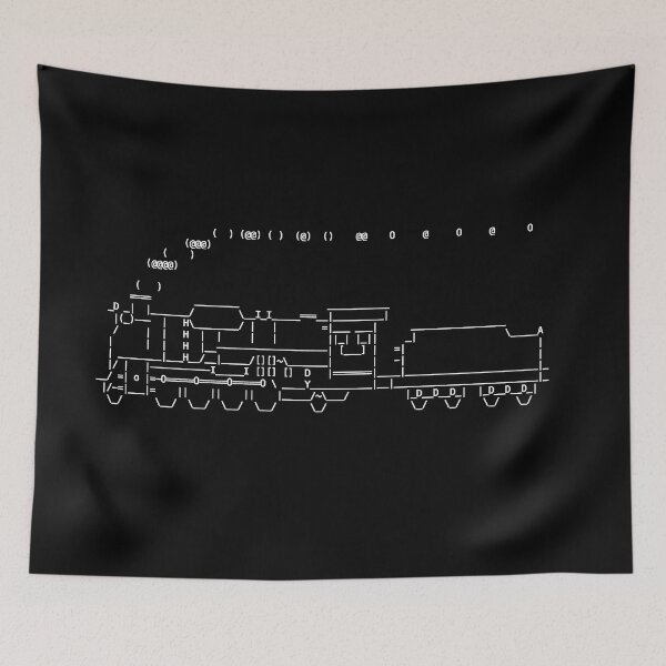 Item preview, Linux Train sl white |  Command Line Terminal designed and sold by Orloff.