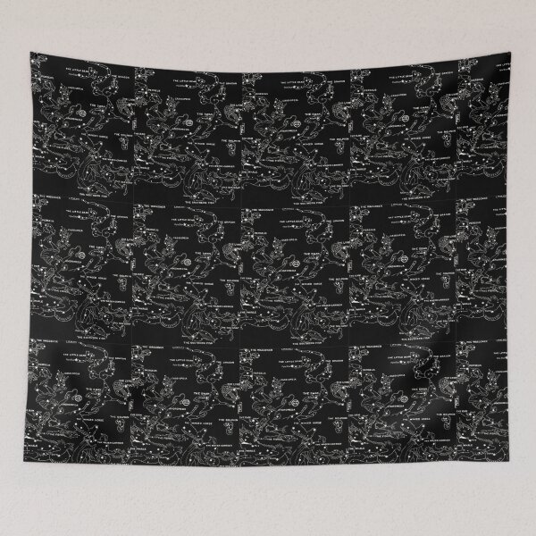 Item preview, 1920's Autumn Constellation Map designed and sold by Go-Postal.