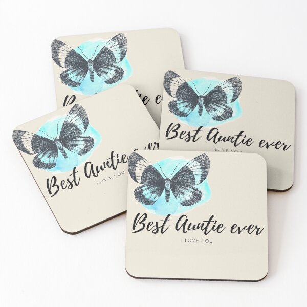 Item preview, Butterfly - Best Auntie Ever Womens I love you Auntie Shirt I love my Aunt Gift for Aunt Funny shirt I love my Aunt designed and sold by catchyology.