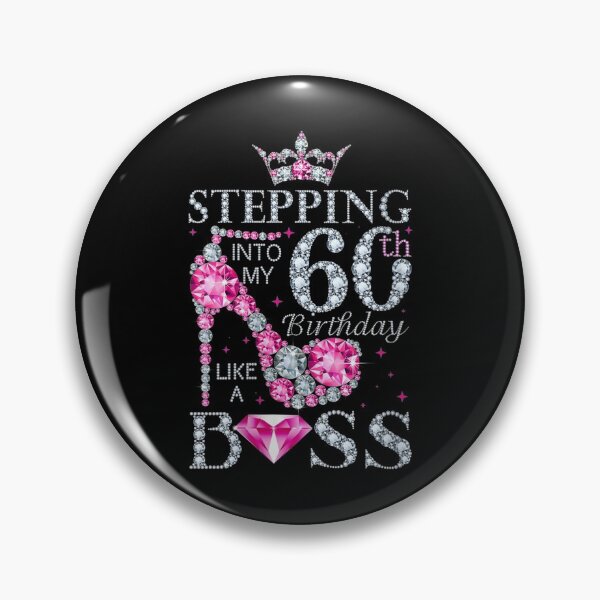 Item preview, Womens Stepping Into My 60th Birthday Like A Boss Ladies V-Neck  designed and sold by AlvaShop.