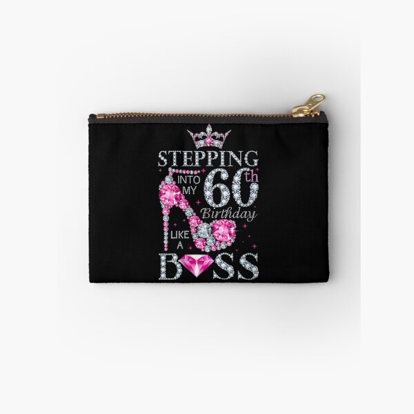 Item preview, Womens Stepping Into My 60th Birthday Like A Boss Ladies V-Neck  designed and sold by AlvaShop.