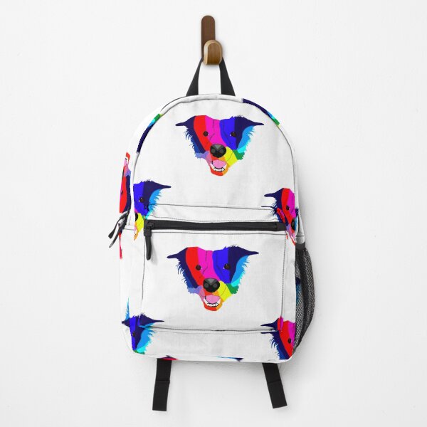 Item preview, Abstract Colorful happy dog designed and sold by wiwiart.