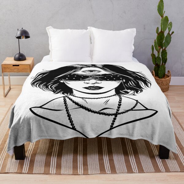Item preview, Clairvoyant. third eye, tarot reading Women face designed and sold by Thedoode.