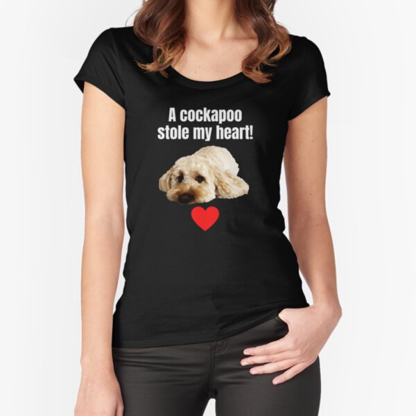 Item preview, A cockapoo stole my heart! designed and sold by Dog-On-Designs.
