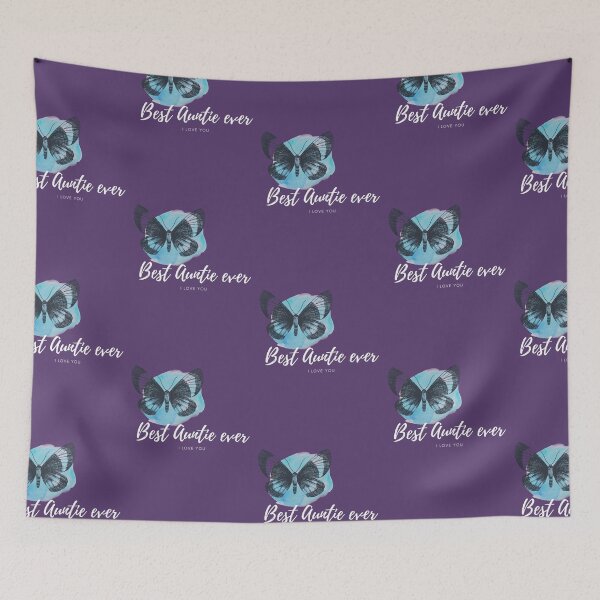 Item preview, Watercolor Butterfly - Best Auntie Ever Womens I love you Auntie Shirt I love my Aunt Gift for Aunt Funny shirt I love my Aunt designed and sold by catchyology.