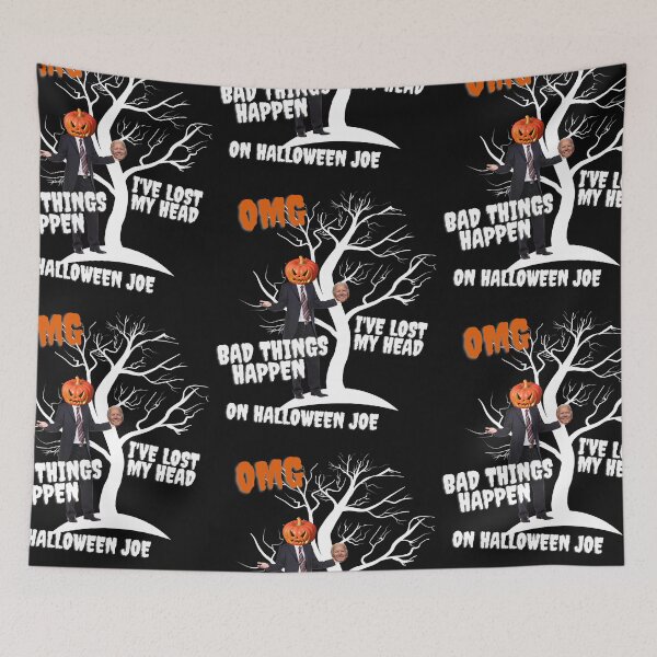Item preview, Bad things happen on Halloween designed and sold by rocklegends99.