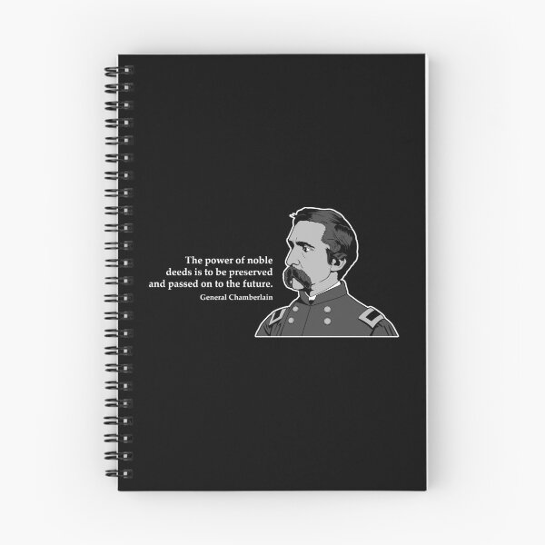 Item preview, Power Of Noble Deeds Civil War General Joshua Chamberlain print designed and sold by jakehughes2015.