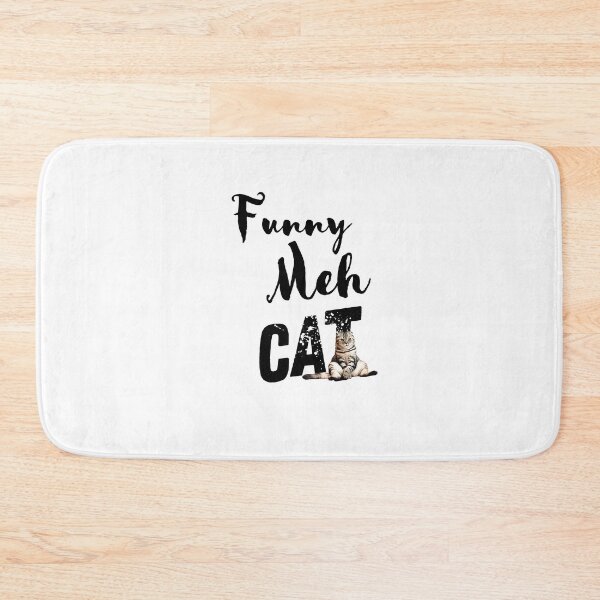 Item preview, Funny Meh Cat designed and sold by SKTEESIGN.