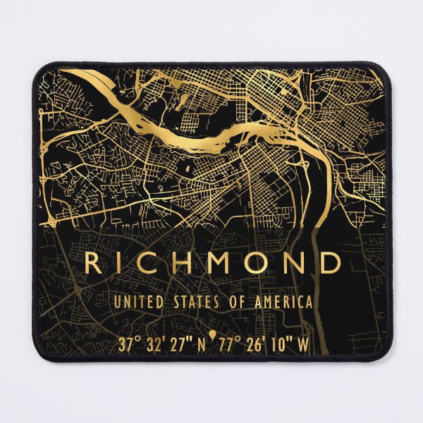 Item preview, RICHMOND MAP USA designed and sold by hatimelhag.