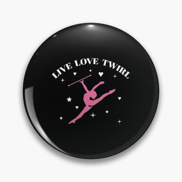 Item preview, Live Love Twirl Twirling Baton Twirler product designed and sold by jakehughes2015.