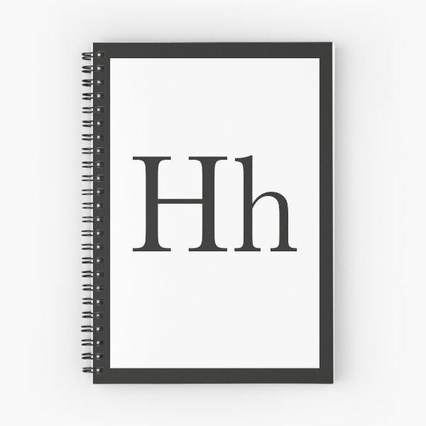 Item preview, Hh - Letter Print designed and sold by TWPCdesigns.