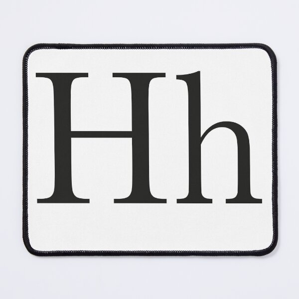 Item preview, Hh - Letter Print designed and sold by TWPCdesigns.