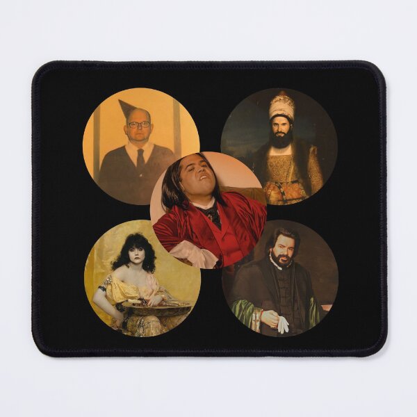Aperçu de l'œuvre WWDITS Nadja, Nandor, Lazlo, Colin Robinson, Guillermo créée et vendue par RoyalNadja.