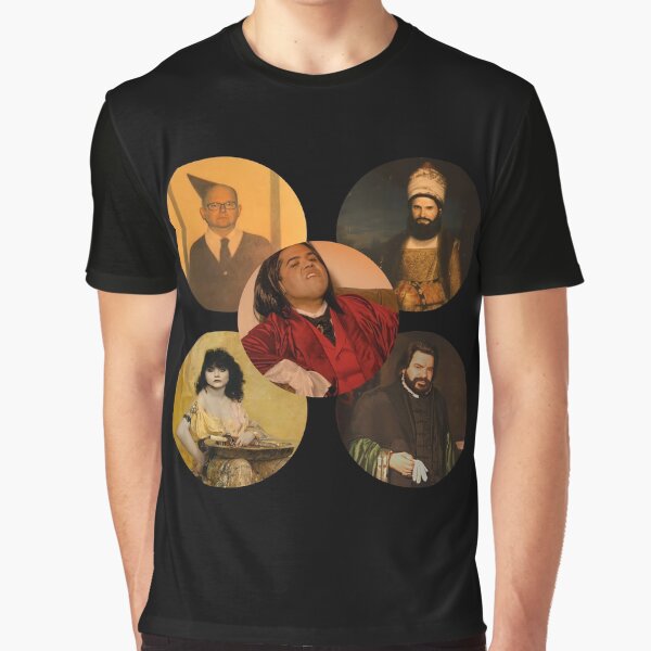 Aperçu de l'œuvre WWDITS Nadja, Nandor, Lazlo, Colin Robinson, Guillermo créée et vendue par RoyalNadja.