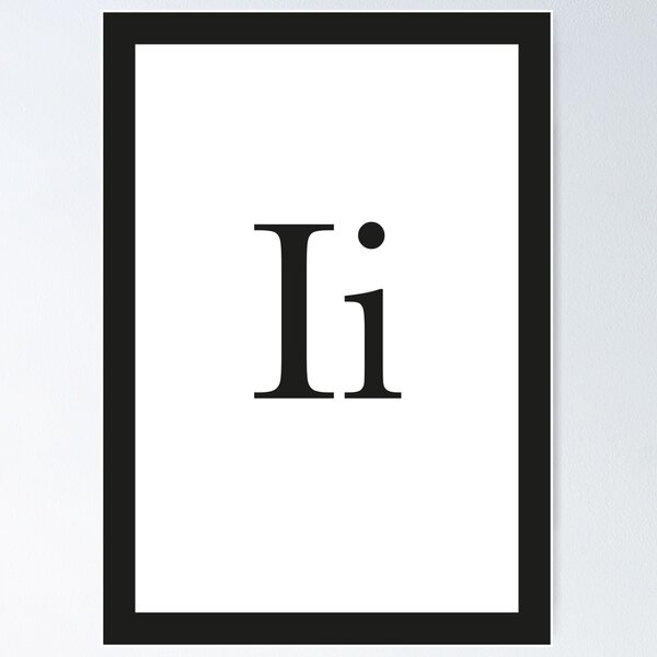 Item preview, Ii - Letter Print designed and sold by TWPCdesigns.