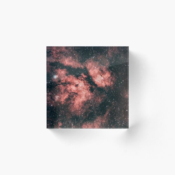 The Butterfly Nebula Acrylic Block