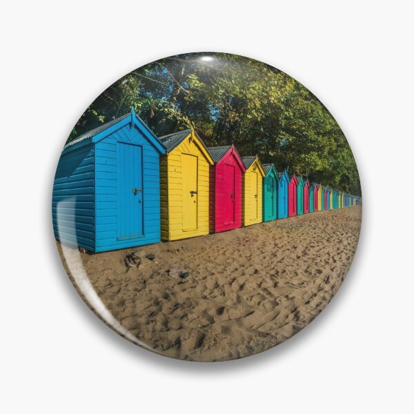 Item preview, Colourful Beach Huts designed and sold by LluniauDafyddEm.