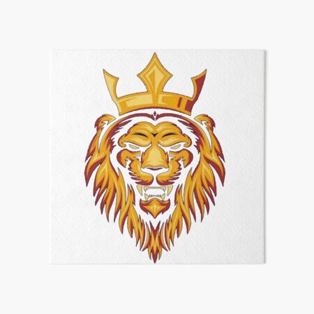 Lion king Art Board Print