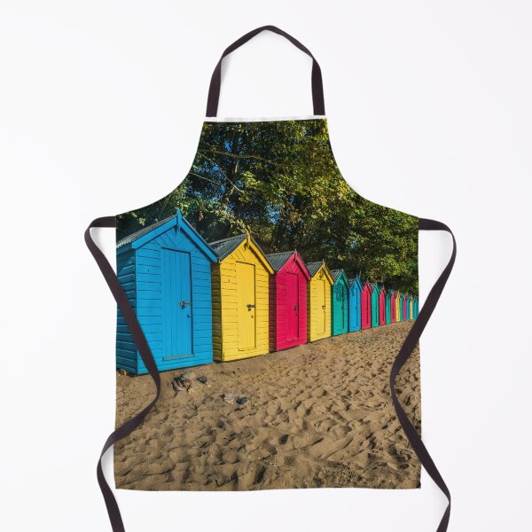 Item preview, Colourful Beach Huts designed and sold by LluniauDafyddEm.