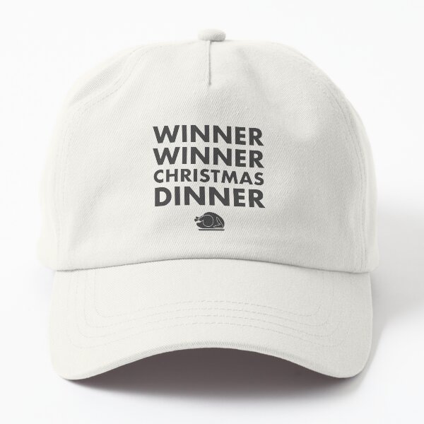 Winner Winner Christmas Dinner Dad Hat