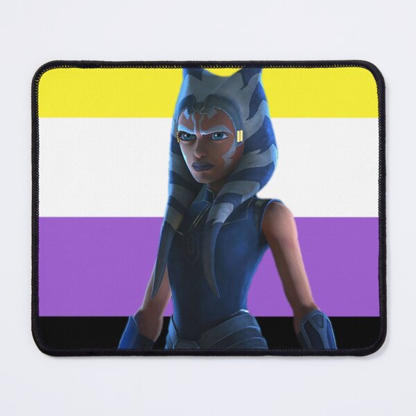Item preview, Orgullo no binario de Ahsoka designed and sold by Torhyn.