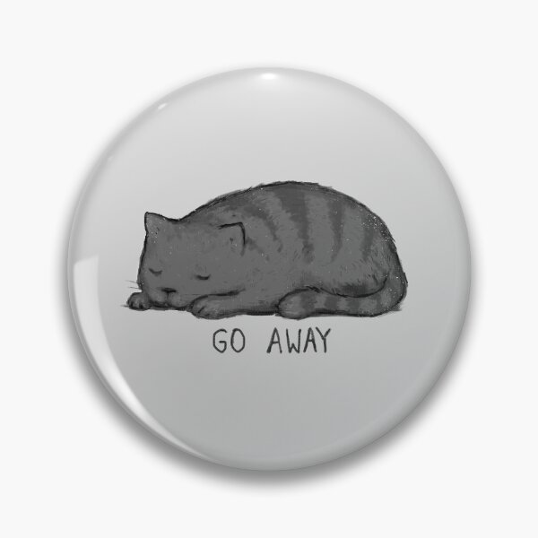 Item preview, Go Away designed and sold by MaeveAndDuck.