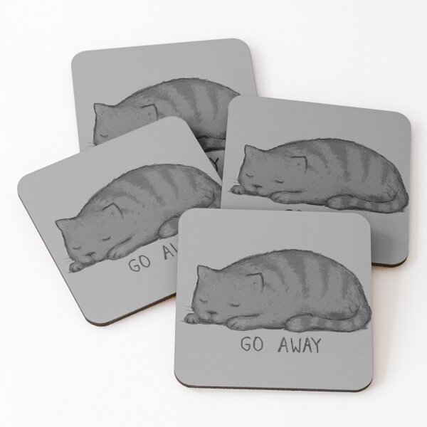 Item preview, Go Away designed and sold by MaeveAndDuck.