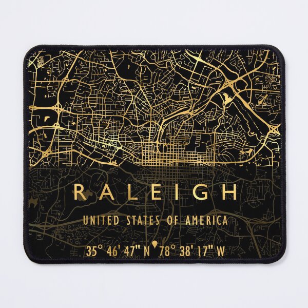 Item preview, RALEIGH MAP USA designed and sold by hatimelhag.