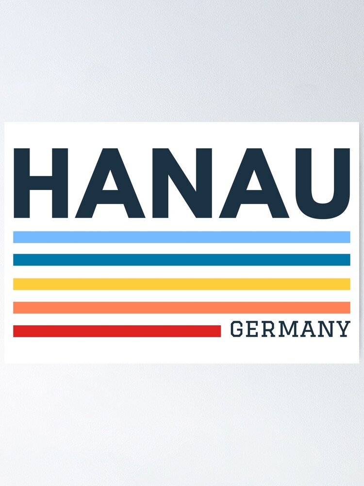 "Hanau Germany" Poster for Sale by europelines | Redbubble