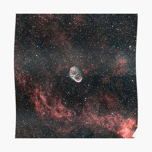 The Crescent Nebula Poster