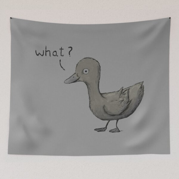 Item preview, Questioning Duck designed and sold by MaeveAndDuck.