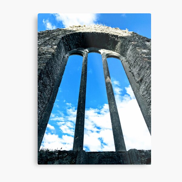 Blue Skies Over Duleek, Ireland Metal Print