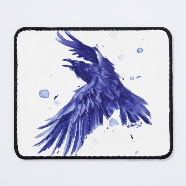Item preview, Watercolor Raven in purple designed and sold by Brina Williamson.