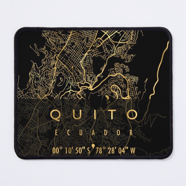 Item preview, QUITO MAP ECUADOR designed and sold by hatimelhag.
