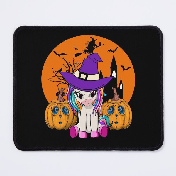 Item preview, Halloween Funny Pumpkins and Witchy Unicorn designed and sold by MyFreakyWorld.