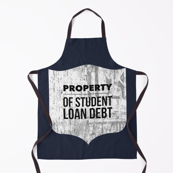 Item preview, Property of Student Loan Debt Badge designed and sold by TrndSttr.