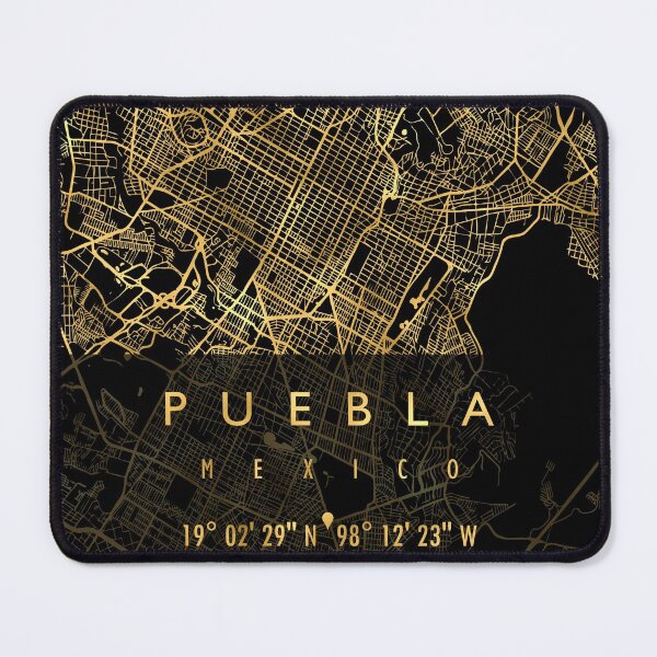 Item preview, PUEBLA MAP MEXICO designed and sold by hatimelhag.