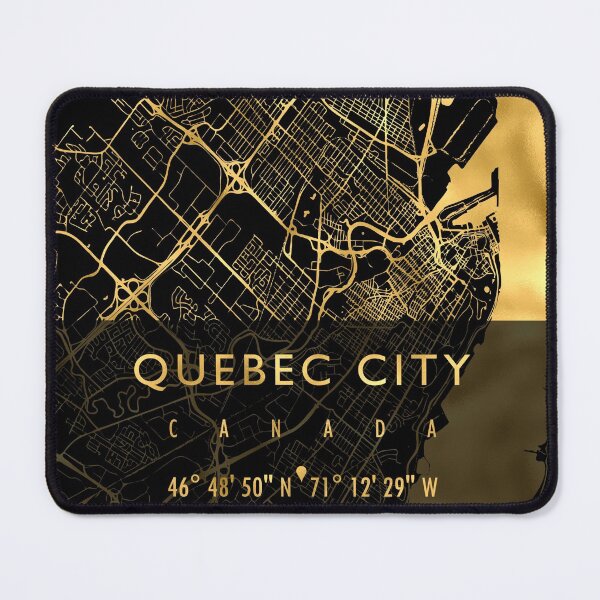 Item preview, QUEBEC CITY MAP CANADA designed and sold by hatimelhag.