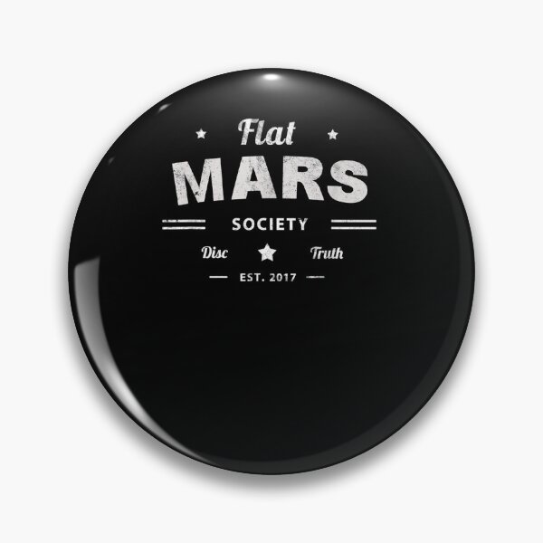 Item preview, Funny Flat Mars Science Humor Red Planet Vintage Society  designed and sold by janetconnie8l.