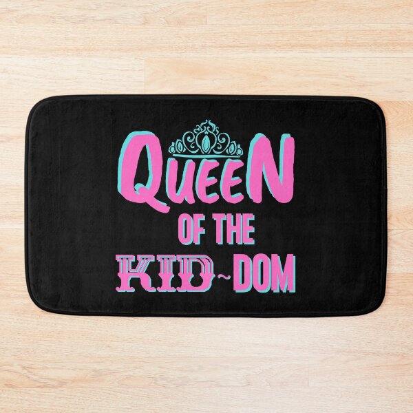 Item preview, Queen Of The Kid-Dom Super Mom Pink/Turquoise Edition  designed and sold by Vibbin4Life33.