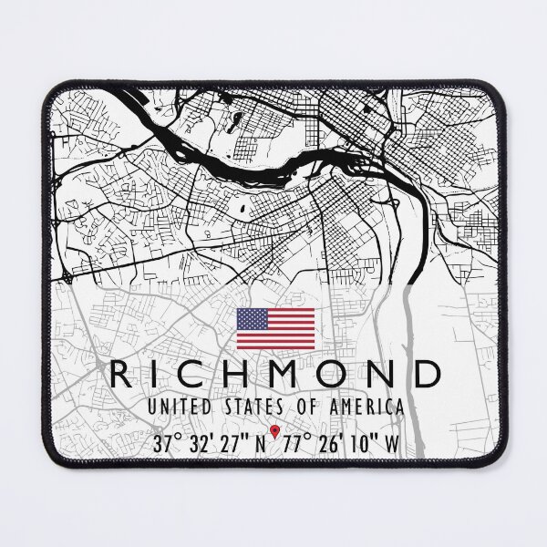 Item preview, RICHMOND MAP USA designed and sold by hatimelhag.