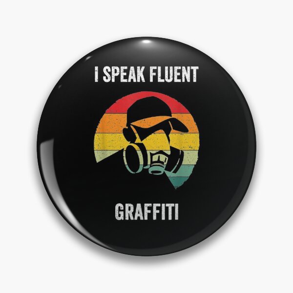 Item preview, I Speak Fluent Graffiti Vintage Urban Street Art Gift  designed and sold by janetconnie8l.