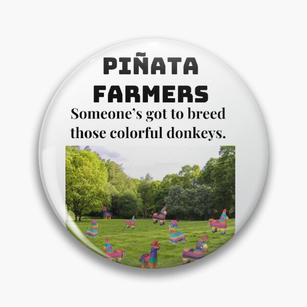 Item preview, Piñata farmers designed and sold by TheOnionPatch.