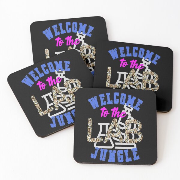 Item preview, FUNNY MEDICAL LABORATORY SCIENTIST WELCOME TO THE LAB JUNGLE designed and sold by Hippiesole.